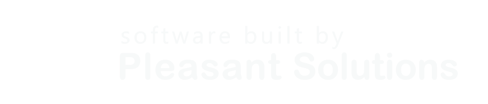 Software erstellt von Pleasant Solutions